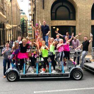 Pedibus London Beer Bike Hen Do Party