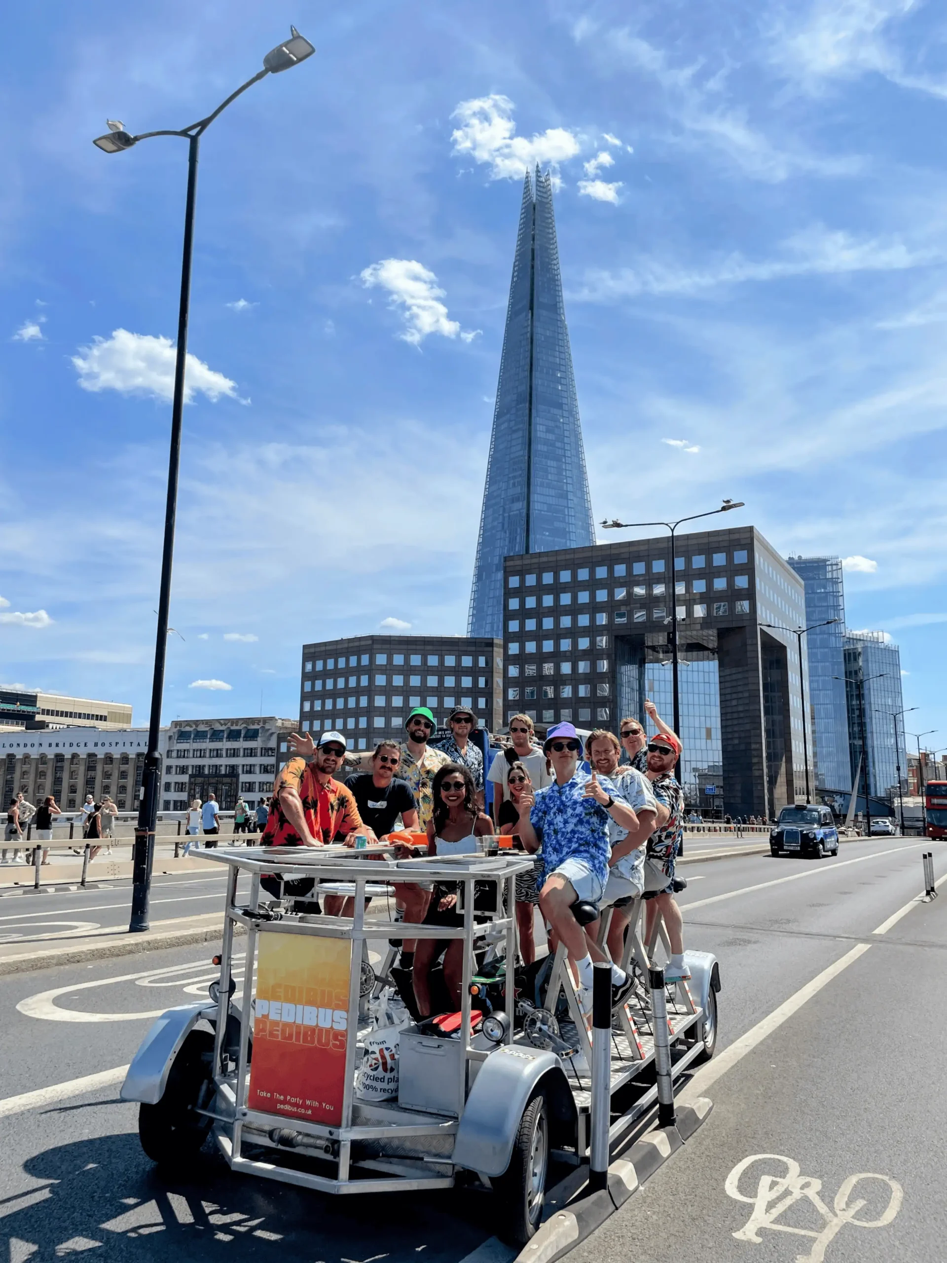 Pedibus-London-beer-bike-party-bridge